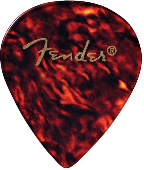Fender 551 Shape Classic Celluloid Picks - 12 Count