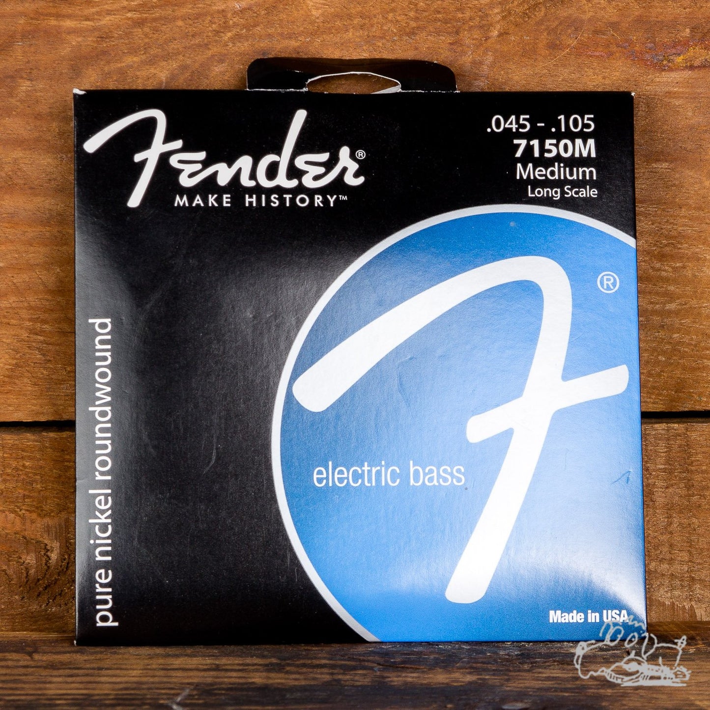 Fender Pure Nickel Round Wound 45-105 Electric Bass Strings