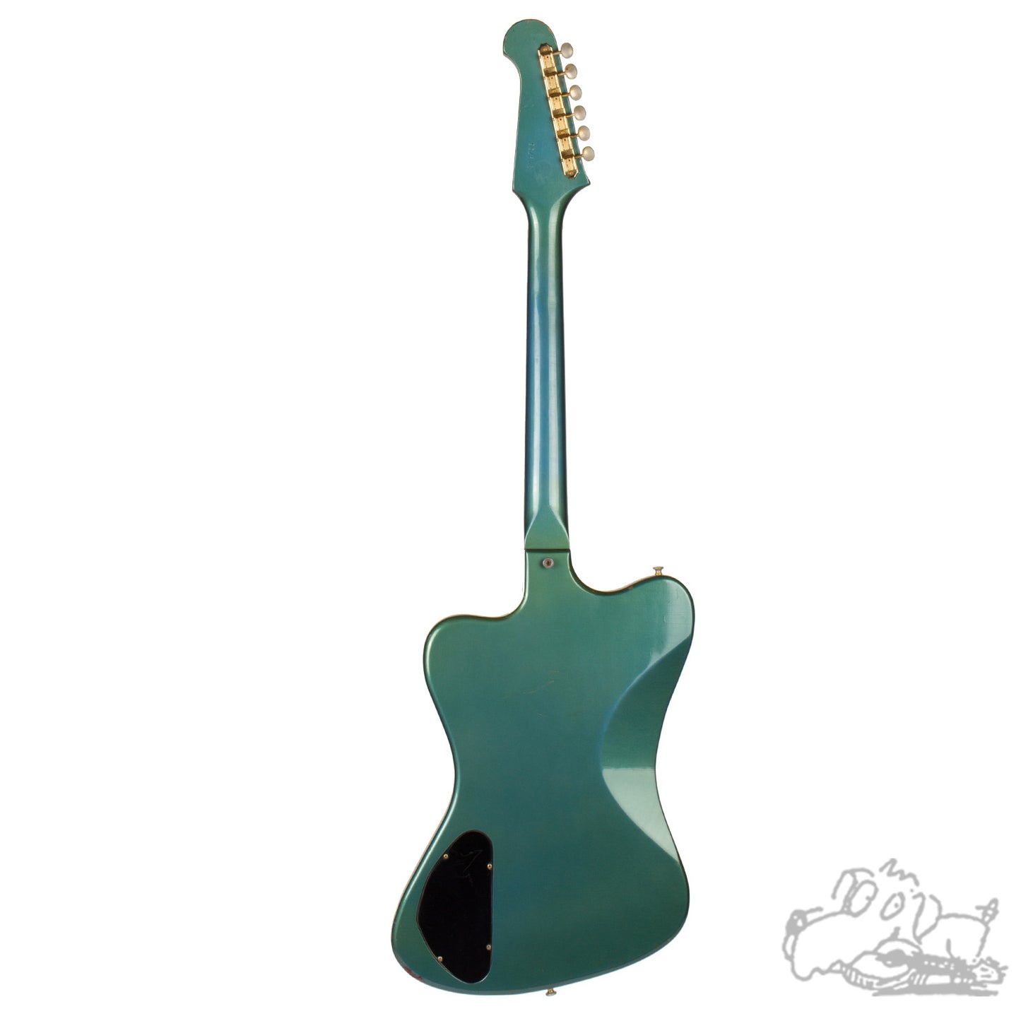 1965 Gibson Firebird VII-Pelham Blue