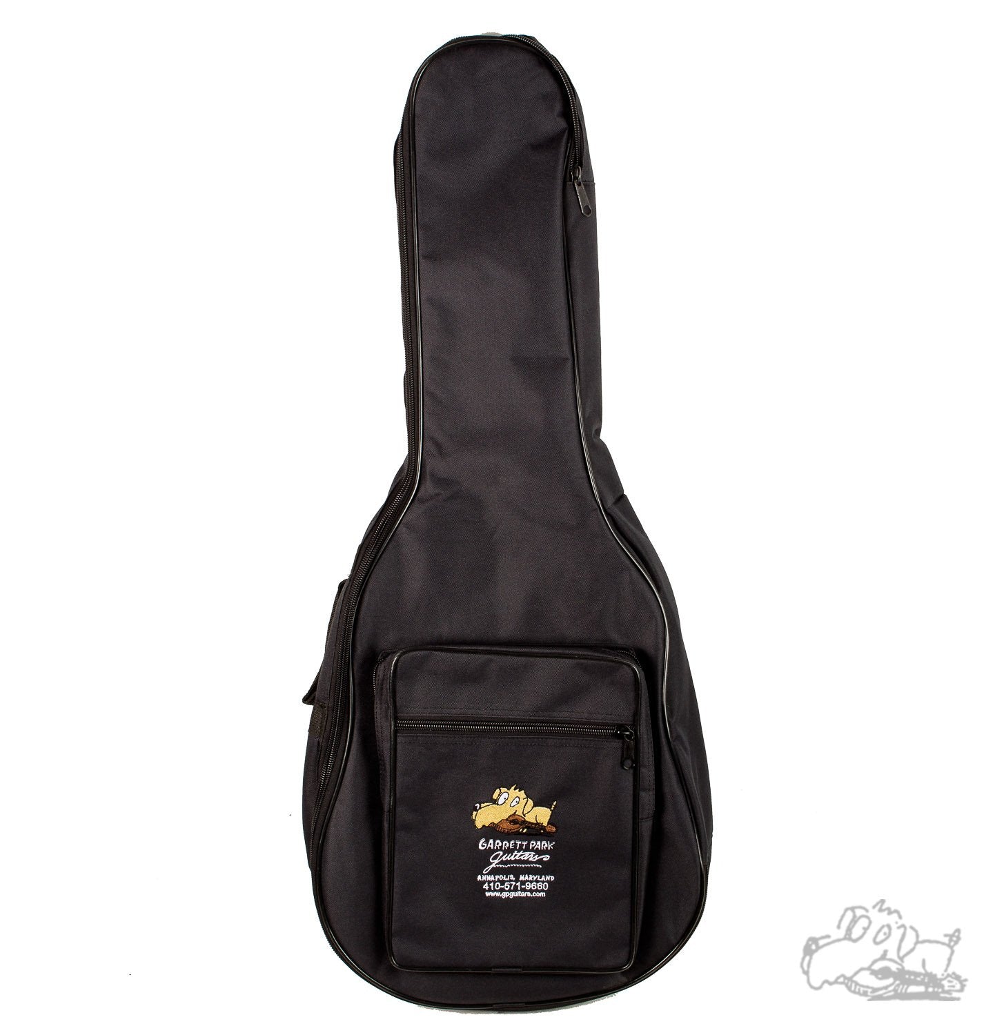Garrett Park Guitars Embroidered Standard Classical Guitar Nylon Soft Case Gig Bag