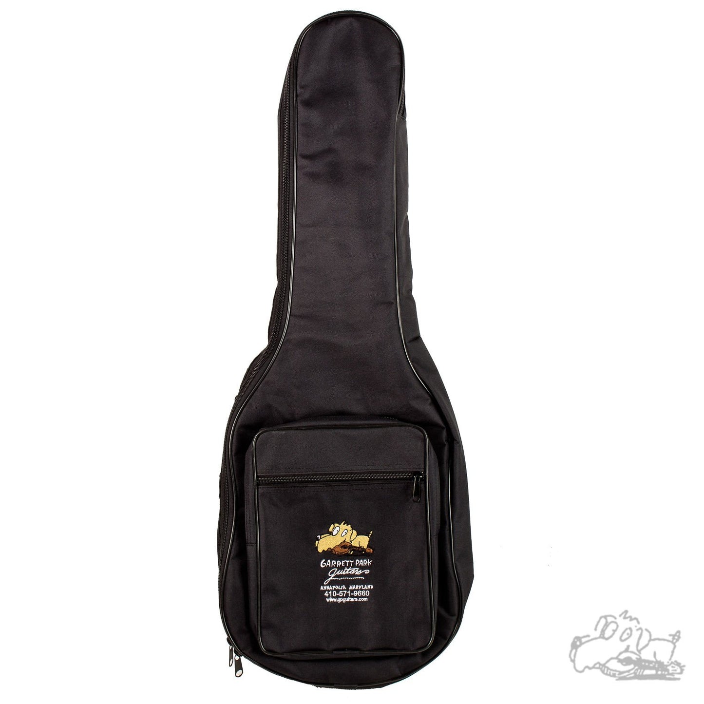 Garrett Park Guitars Embroidered Standard Electric Guitar Nylon Soft Case Gig Bag
