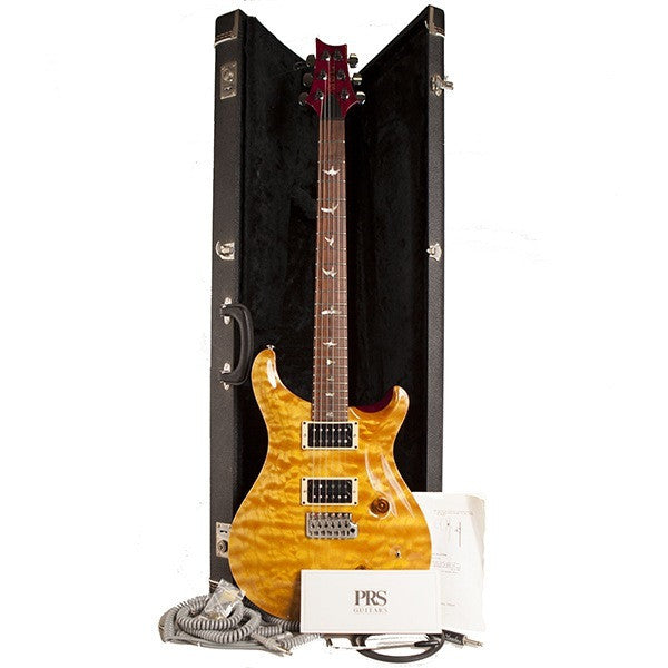 1987 PRS Custom with Birds, Vintage Yellow - Garrett Park Guitars
 - 10