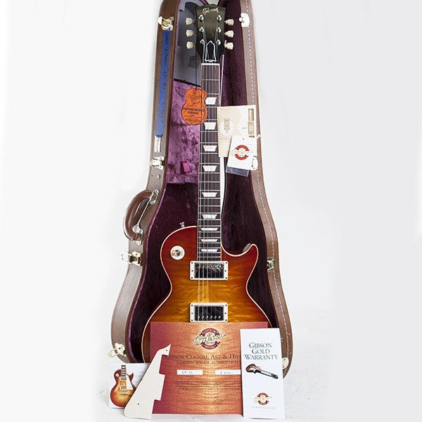 2003 Gibson Les Paul R9, Heritage Cherry Sunburst, Brazilian - Garrett Park Guitars
 - 13