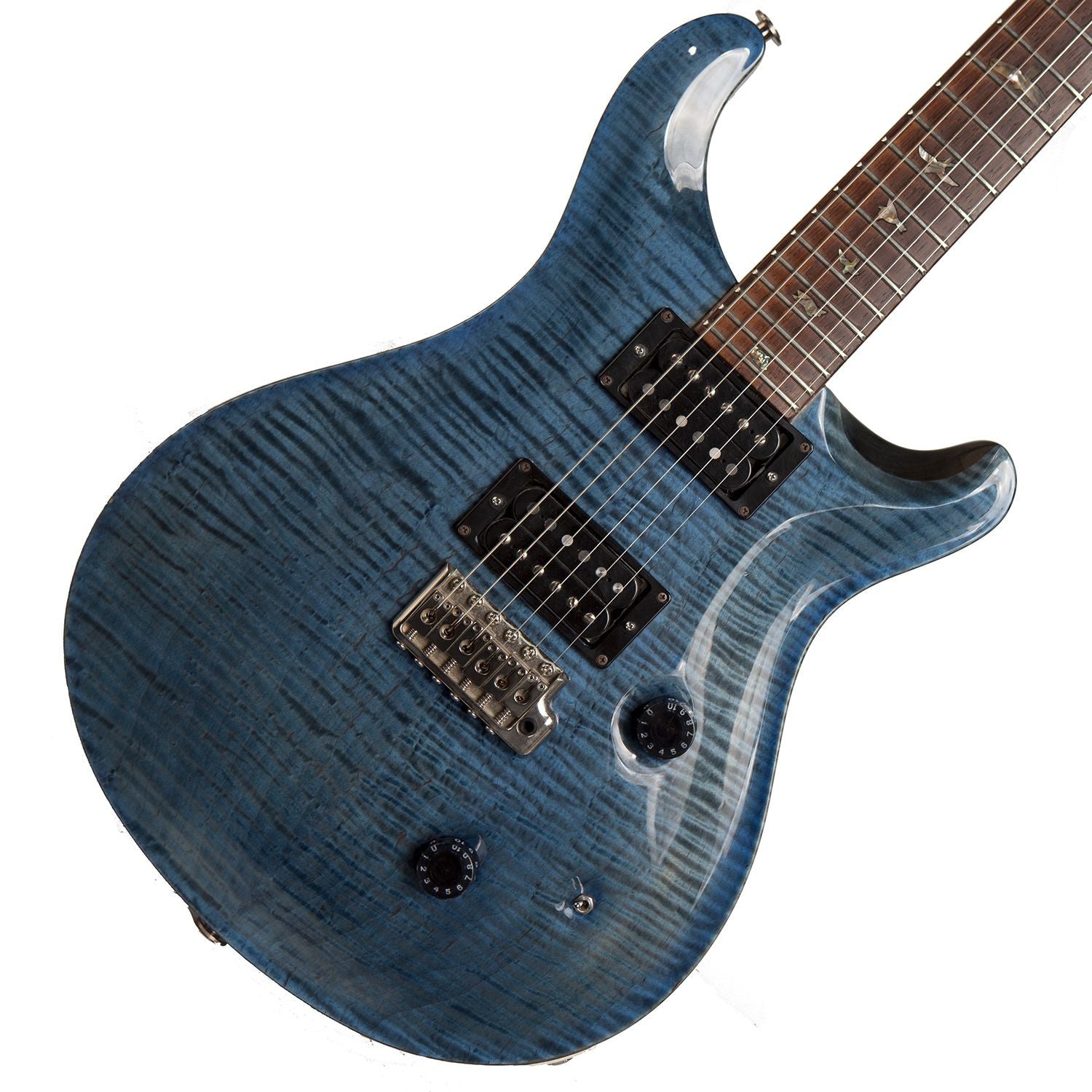 1986 PRS Custom 24, Royal Blue - Garrett Park Guitars
 - 1