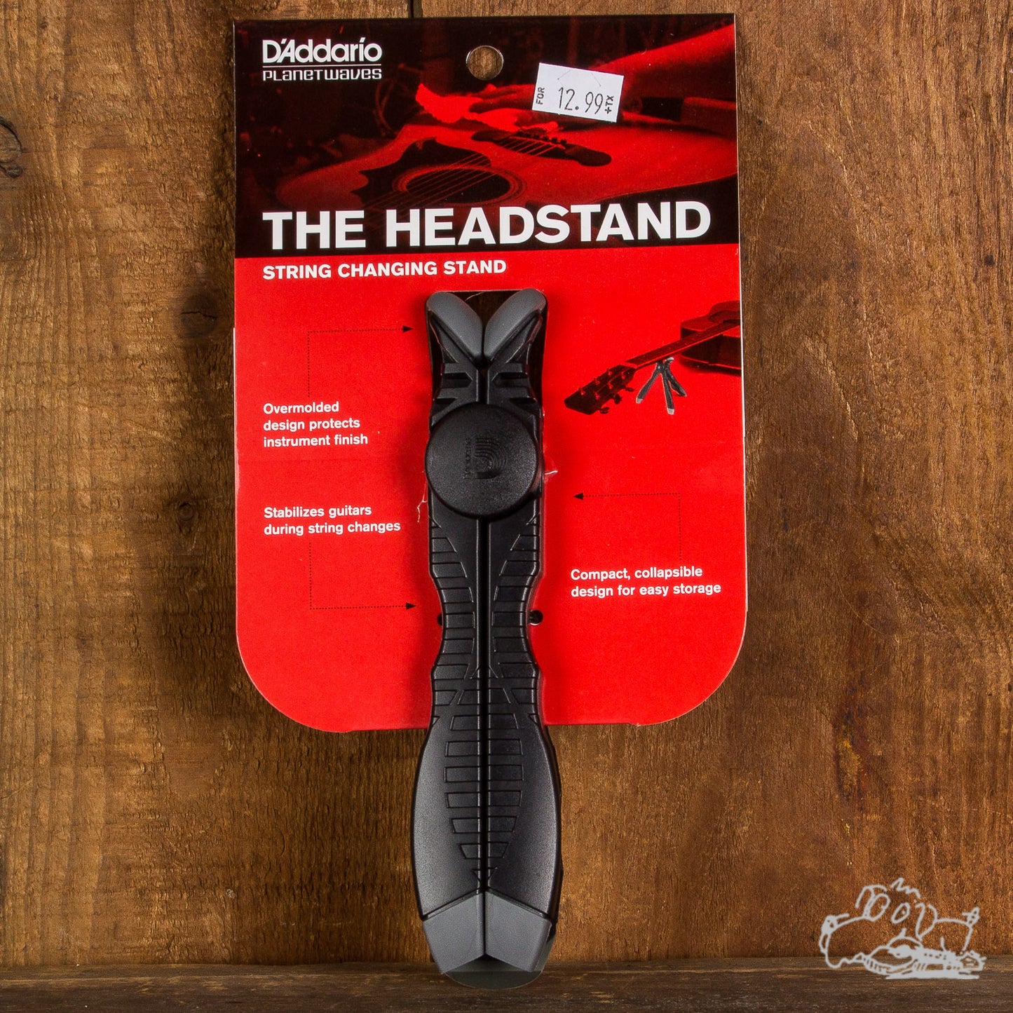 D'Addario Planet Waves The Headstand String Changing Stand