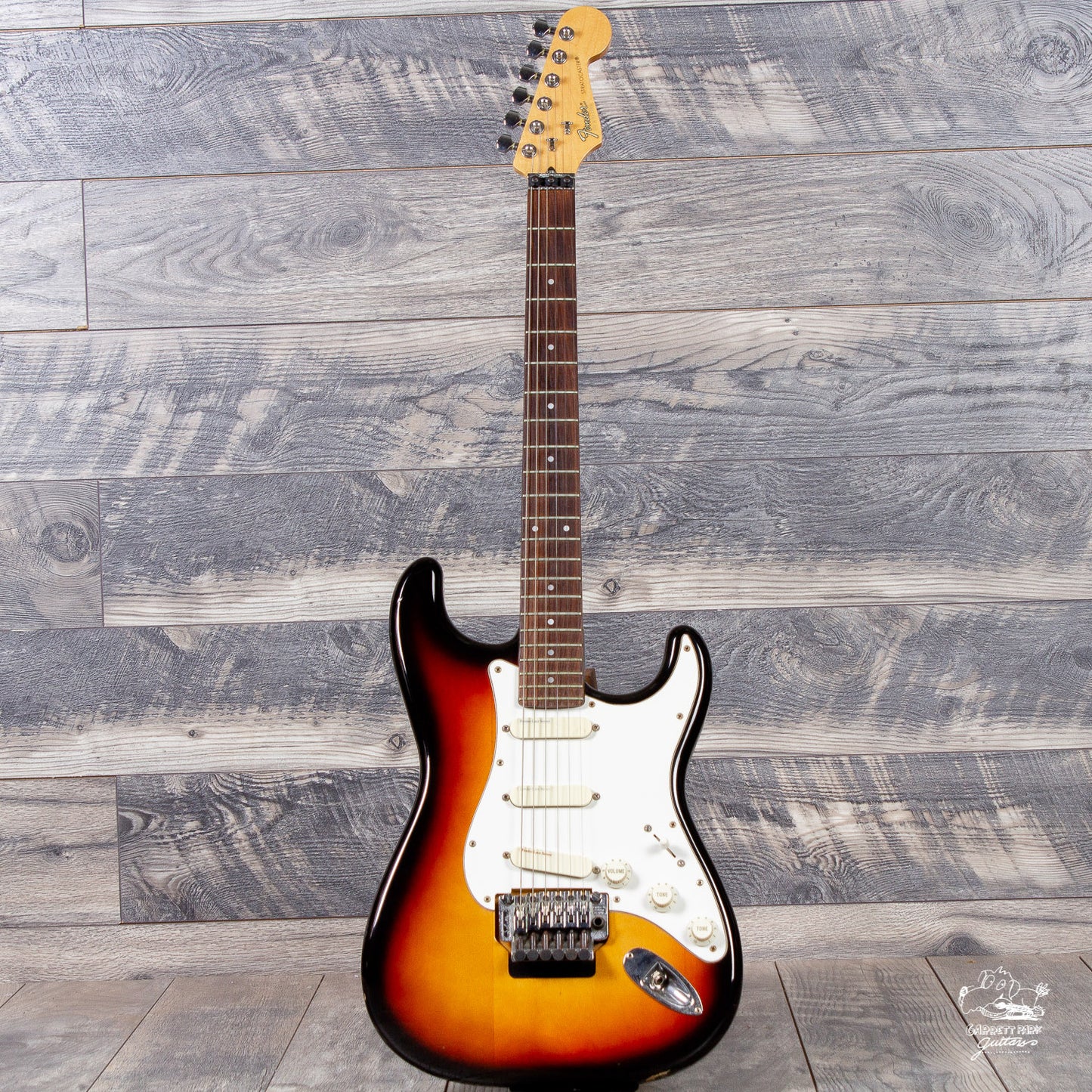 1988 Fender MIJ Contemporary Stratocaster - Schaller Locking Tremolo,- Sunburst - Lace Sensor Pickups