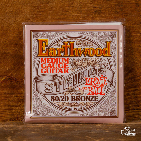 Ernie Ball Earthwood Guitar Strings - 80/20 Bronze - 13-56