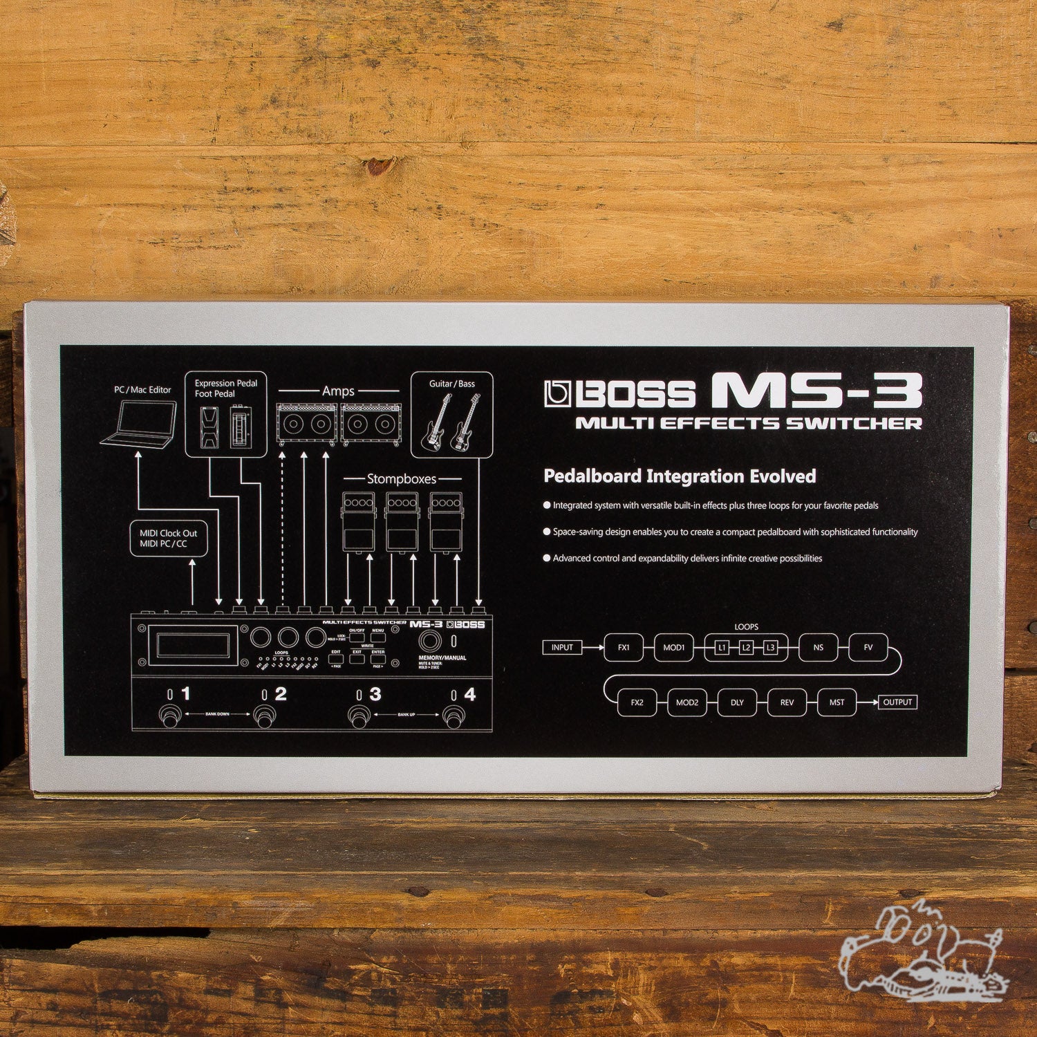 Boss MS-3 Multi-Effects Switcher | Garrett Park Guitars