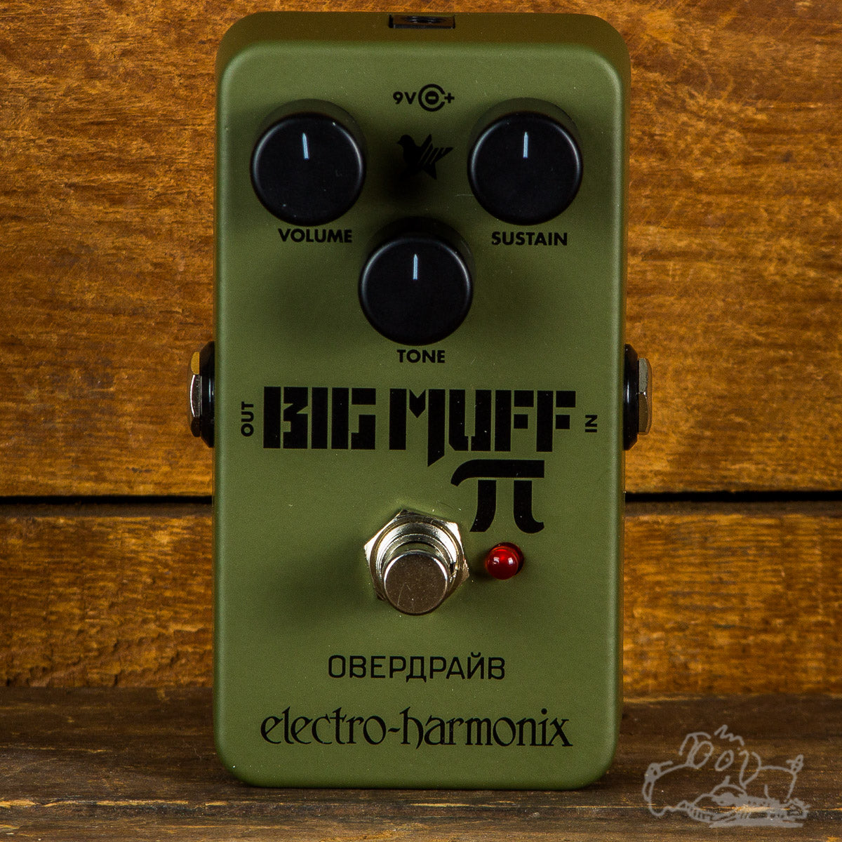 Electro-Harmonix Green Russian Big Muff Pi Fuzz Pedal