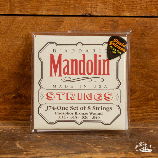 NOS D'addario Mandolin Strings - Swedish Steel & Phosphor Bronze