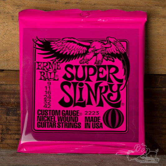 Super Slinky 9-42 Ernie Ball Electric Guitar Strings