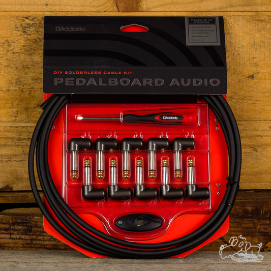 D'Addario DIY Solderless Pedalboard Cable Kit