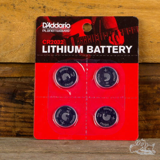 D'Addario CR2032 Lithium Batteries