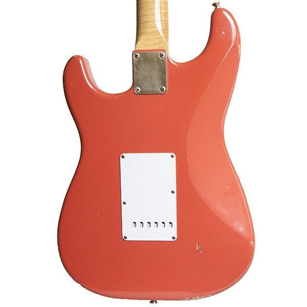 1996 Fender Custom Shop, 1959 Stratocaster Relic, "Red Head" - Garrett Park Guitars
 - 5