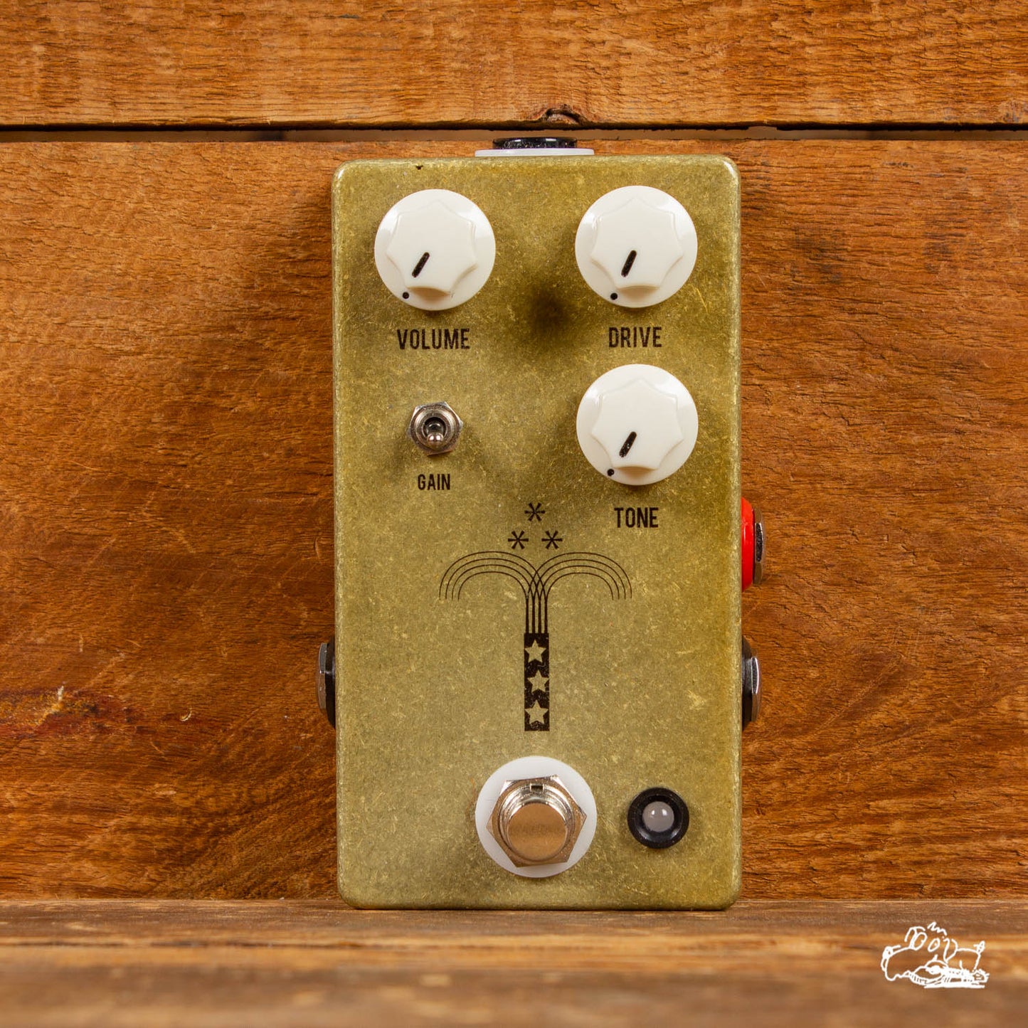 JHS Morning Glory V4 Gold Overdrive Guitar Pedal