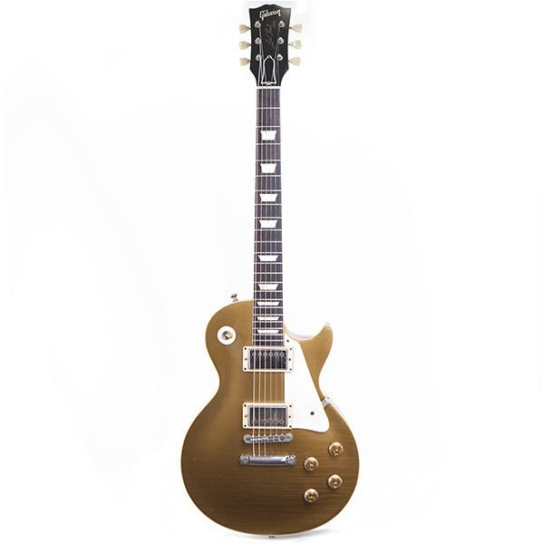 2003 Gibson '57 Reissue Les Paul Historic Aged Gold Top - Garrett Park Guitars
 - 3