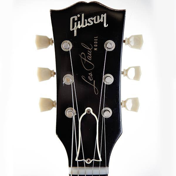 2003 Gibson '57 Reissue Les Paul Historic Aged Gold Top - Garrett Park Guitars
 - 7