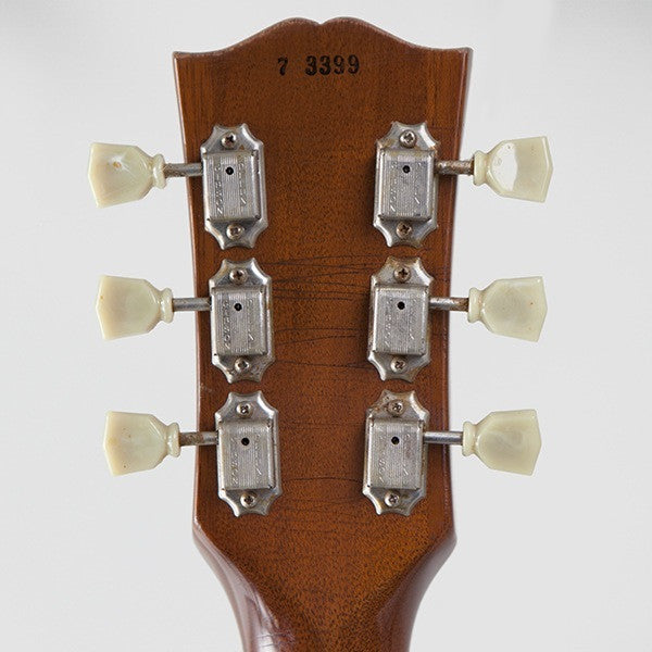 2003 Gibson '57 Reissue Les Paul Historic Aged Gold Top - Garrett Park Guitars
 - 8