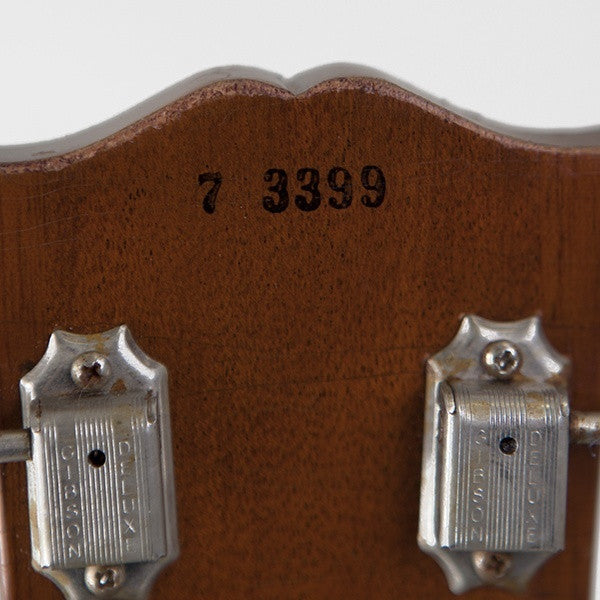 2003 Gibson '57 Reissue Les Paul Historic Aged Gold Top - Garrett Park Guitars
 - 9