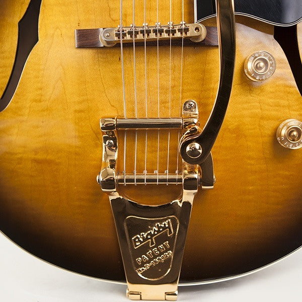 1995 Gibson ES-165 Herb Ellis Sunburst - Garrett Park Guitars
 - 5