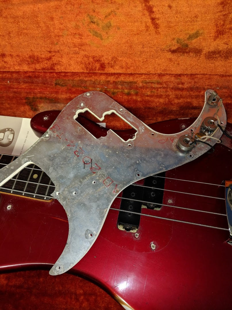 1966 Fender Precision Bass Candy Apple Red