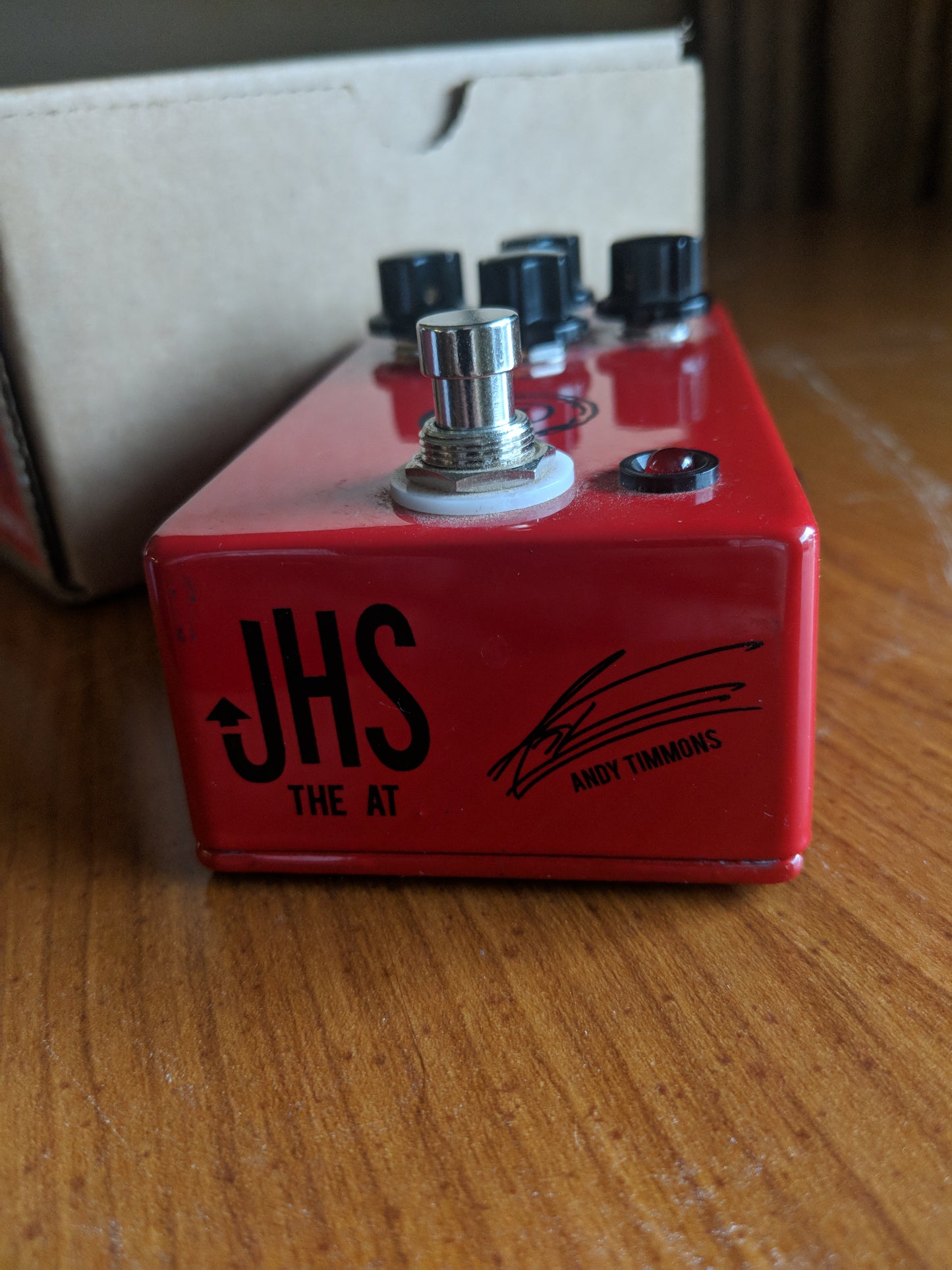 Used JHS Andy Timmons @ The AT Distortion/Boost Guitar Pedal
