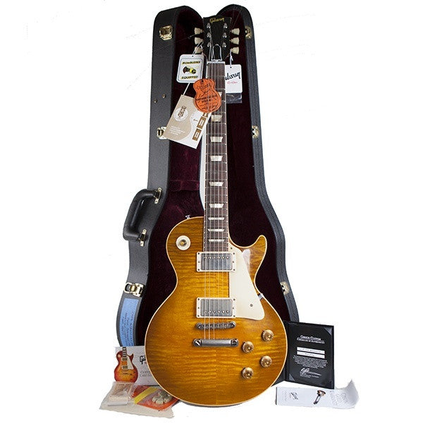 2009 Gibson Les Paul R9, Dave Johnson Makeover, Butterscotch - Garrett Park Guitars
 - 10