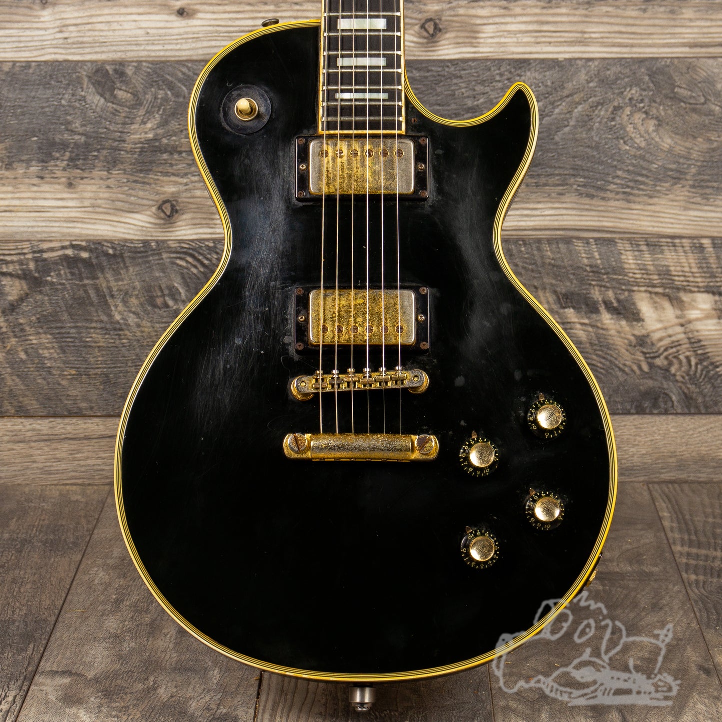 1976 Gibson Les Paul Custom - Black