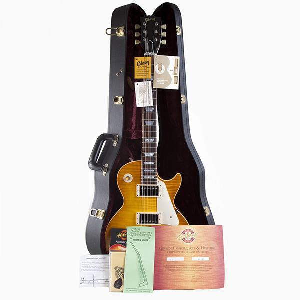 2001 Gibson Les Paul '58 Reissue Butterscotch - Garrett Park Guitars
 - 12