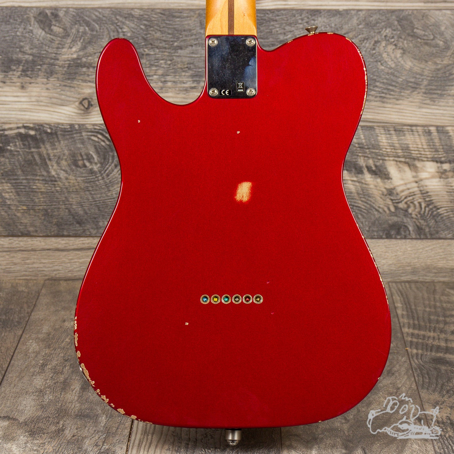 2018 Fender Road Worn Telecaster Special Edition - Candy Apple Red