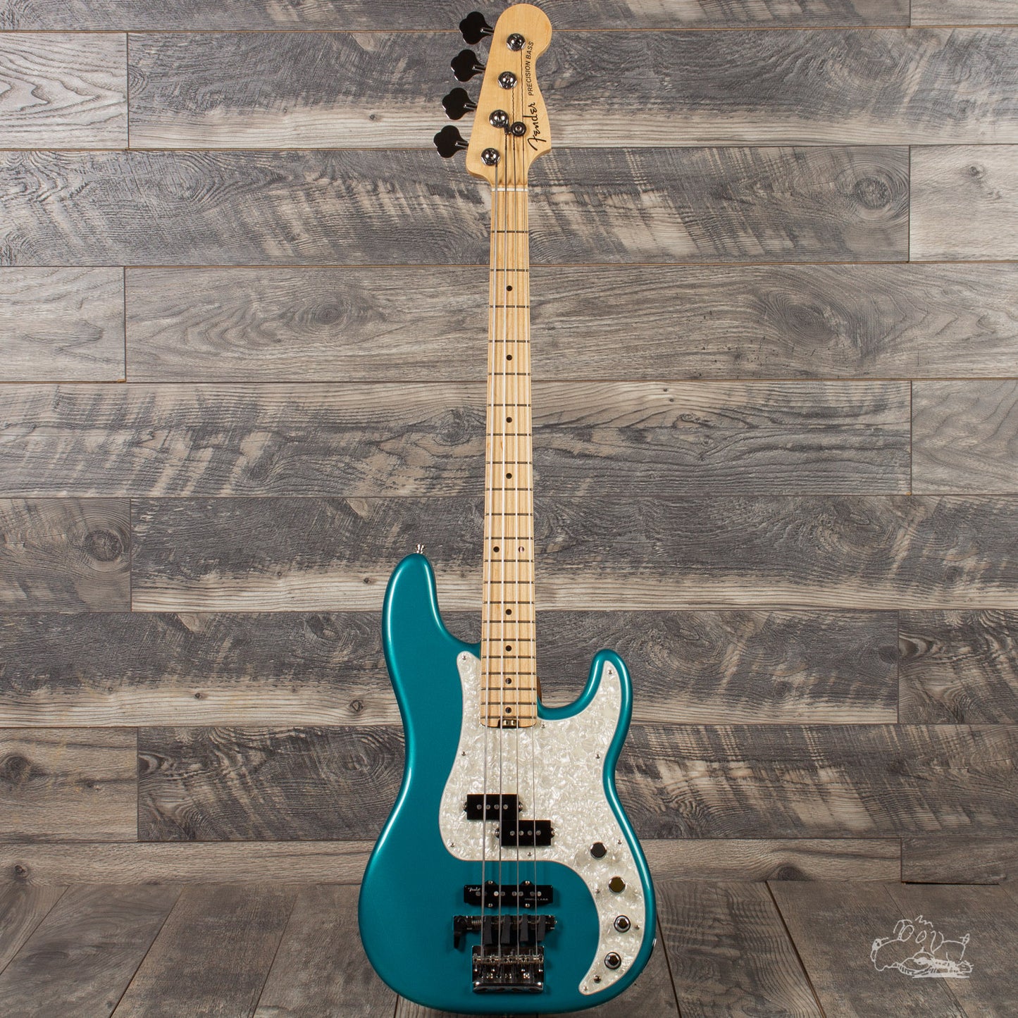 2018 Fender American Elite Precision Bass - Ocean Turquoise
