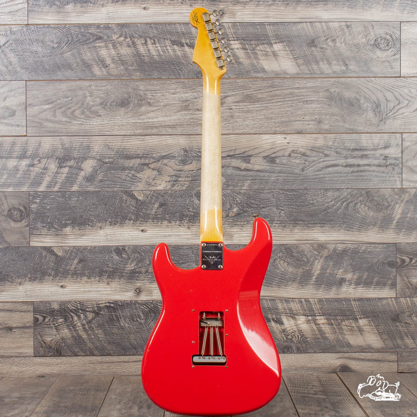 2020 Fender Custom Shop Limited Edition '62/'63 Strat Journeyman Relic Stratocaster - Aged Fiesta Red