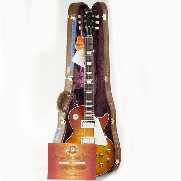 2003 Gibson Historic '59 Reissue Les Paul, LPR9, Washed Cherry - Garrett Park Guitars
 - 13