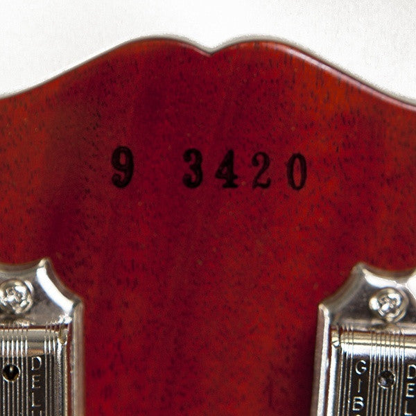 2003 Gibson Historic '59 Reissue Les Paul, LPR9, Washed Cherry - Garrett Park Guitars
 - 12