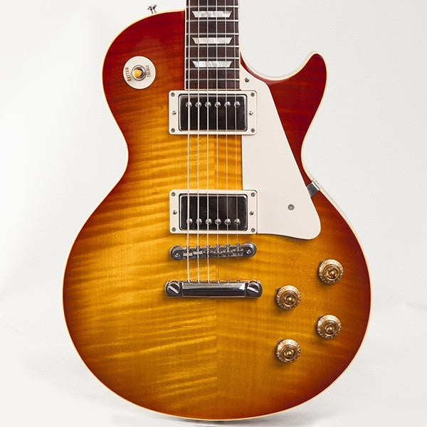 2003 Gibson Les Paul '59 Reissue, Washed Cherry Brazilian Board - Garrett Park Guitars
 - 3