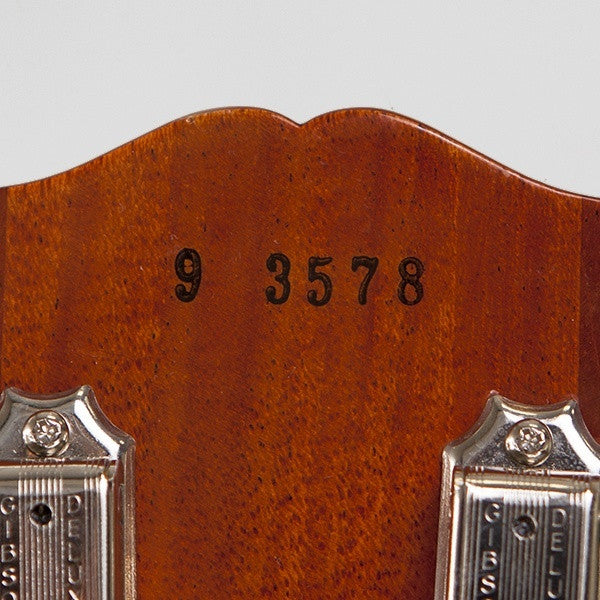 2003 Gibson Les Paul '59 Reissue, Washed Cherry Brazilian Board - Garrett Park Guitars
 - 11