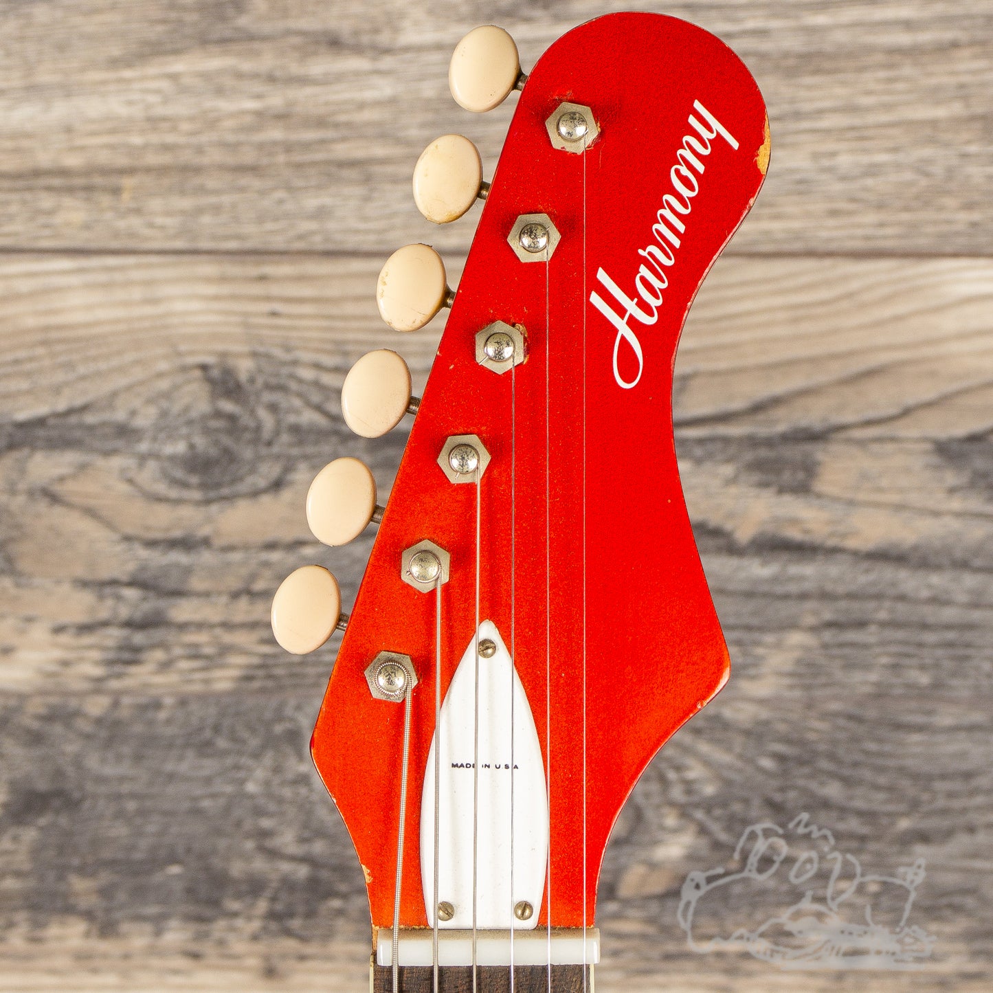 1970s Harmony Bobkat - Red Sparkle