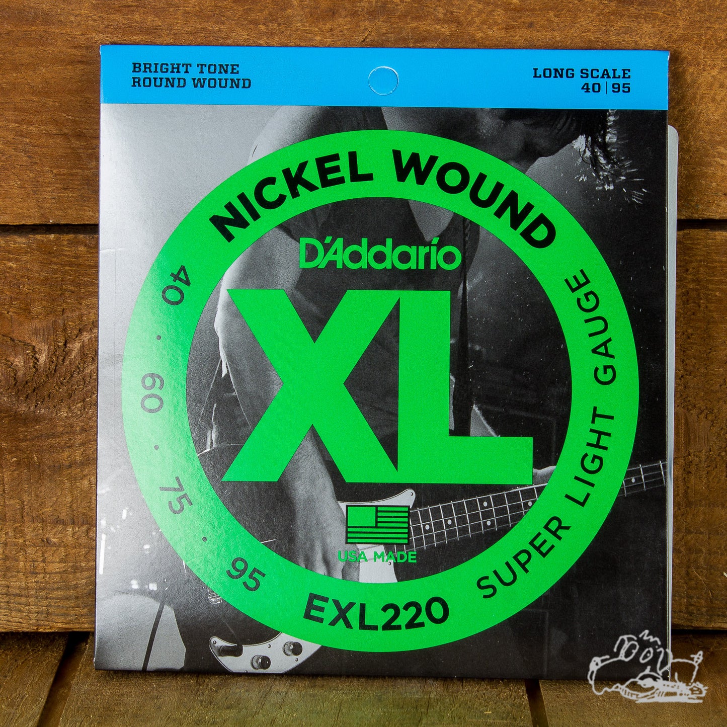 EXL220 Nickel Wound Bass, Super Light, 40-95, Long Scale