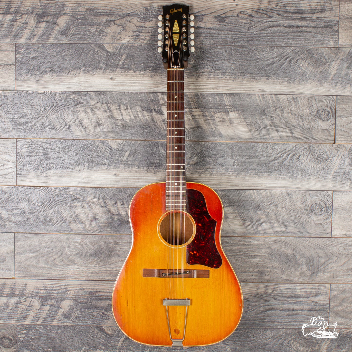 1961 Gibson B-45-12 String Acoustic Guitar