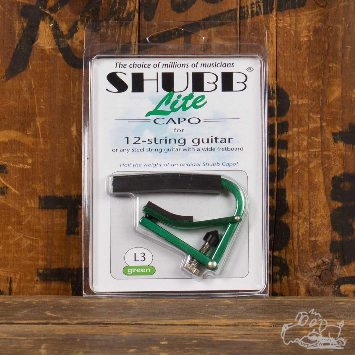 Shubb 12-String Lite Capo - Green
