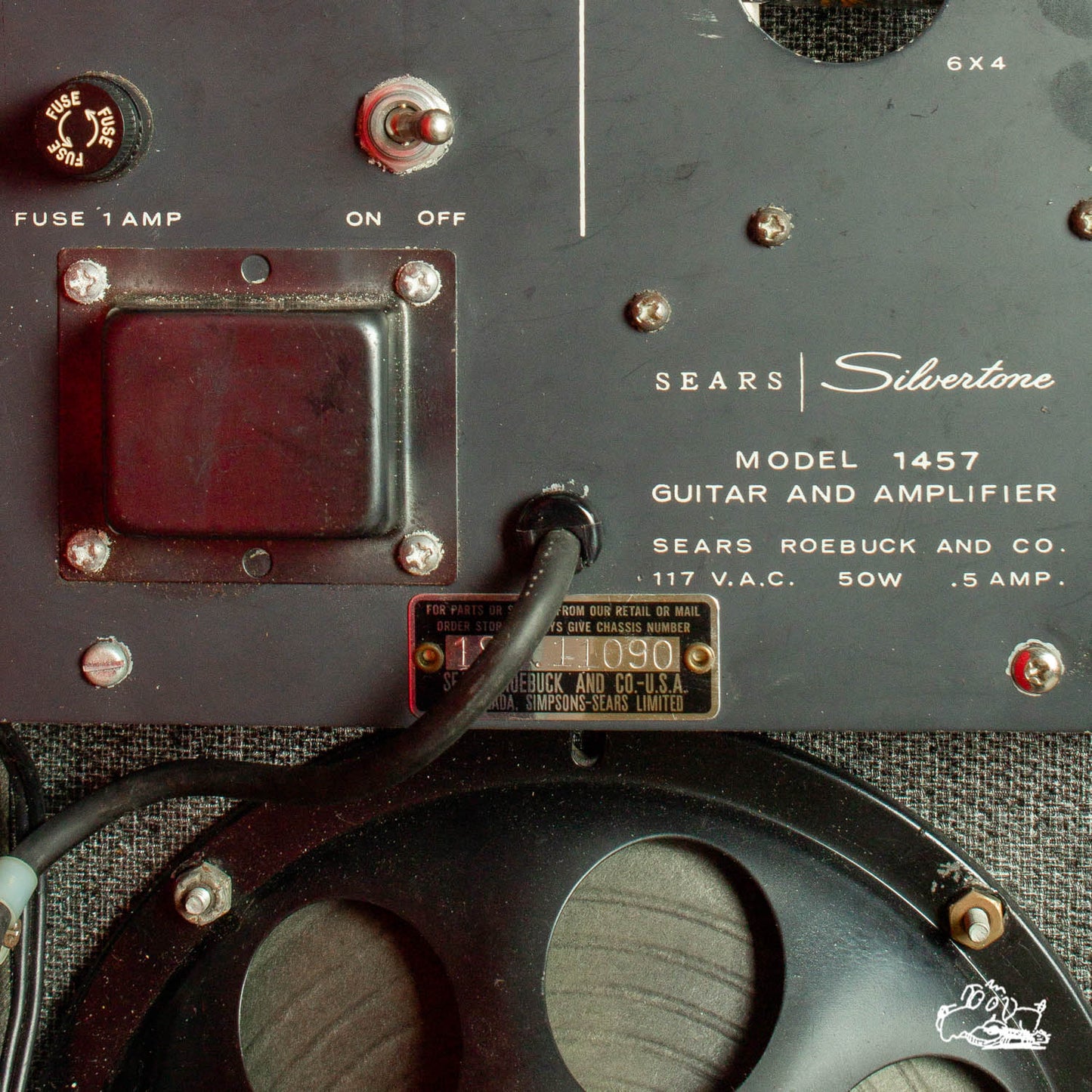 1960's Silvertone 1457 - Guitar & Amplifier Case