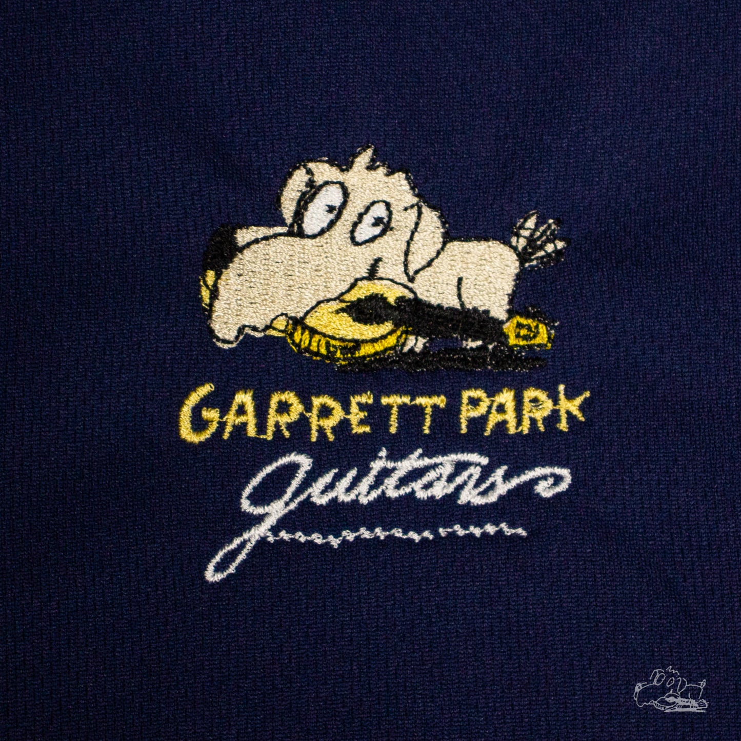 Garrett Park Guitars Embroidered All-Purpose Performance Polos