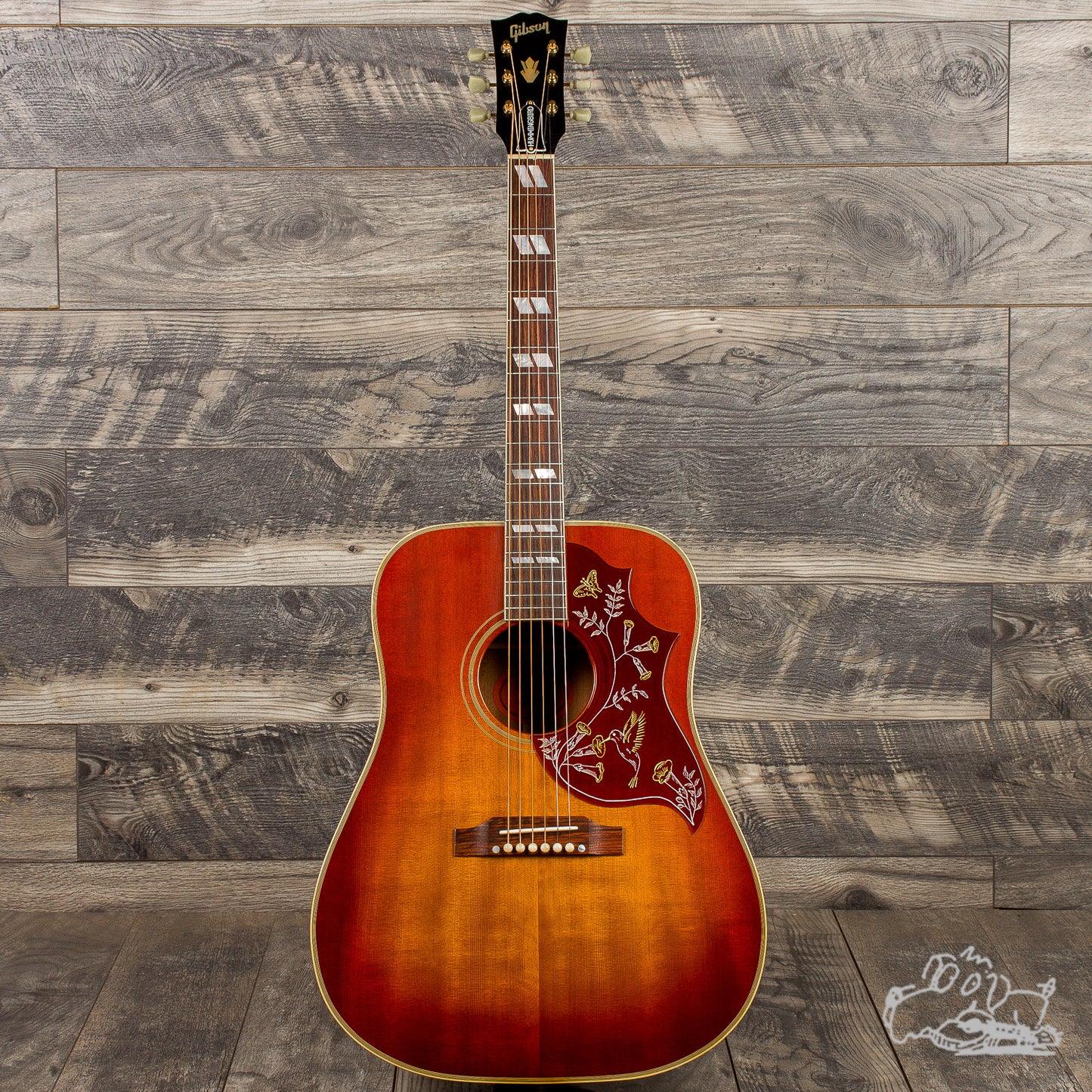 2020 Gibson Hummingbird '60 Reissue with Torrified Top