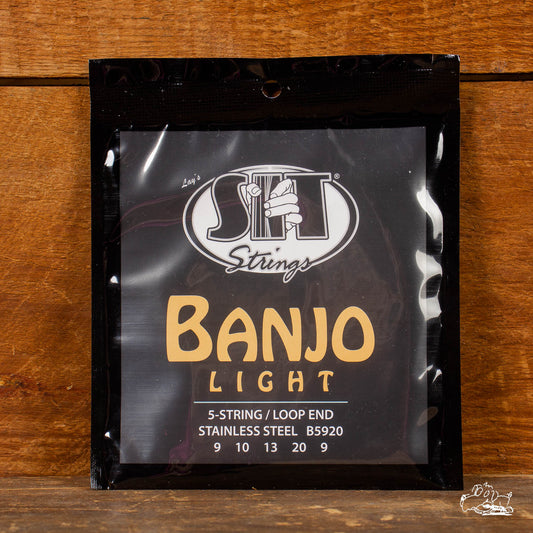 S.I.T Banjo Loop-End Stainless Steel 5-Strings Light