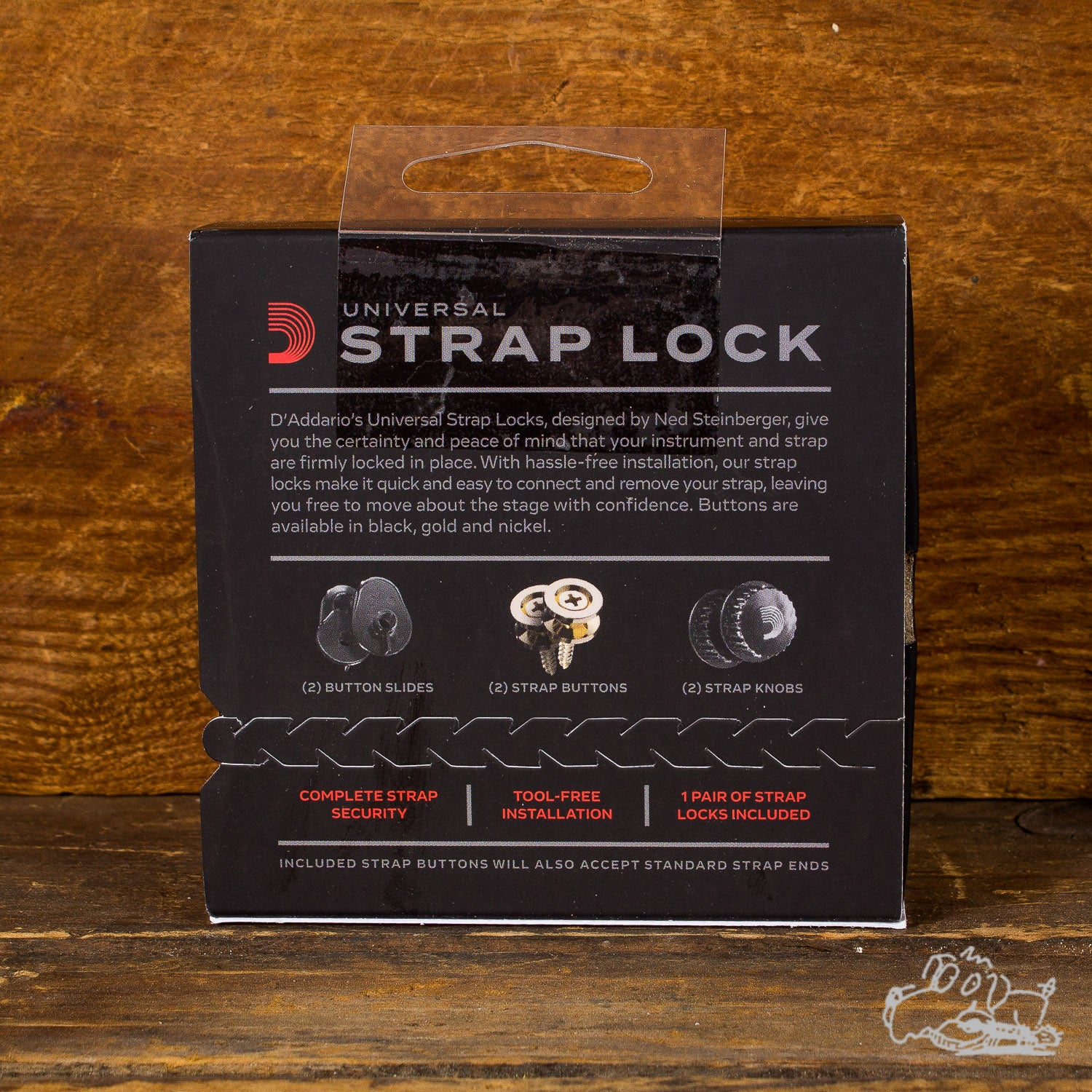 Dual-Lock Strap Locks