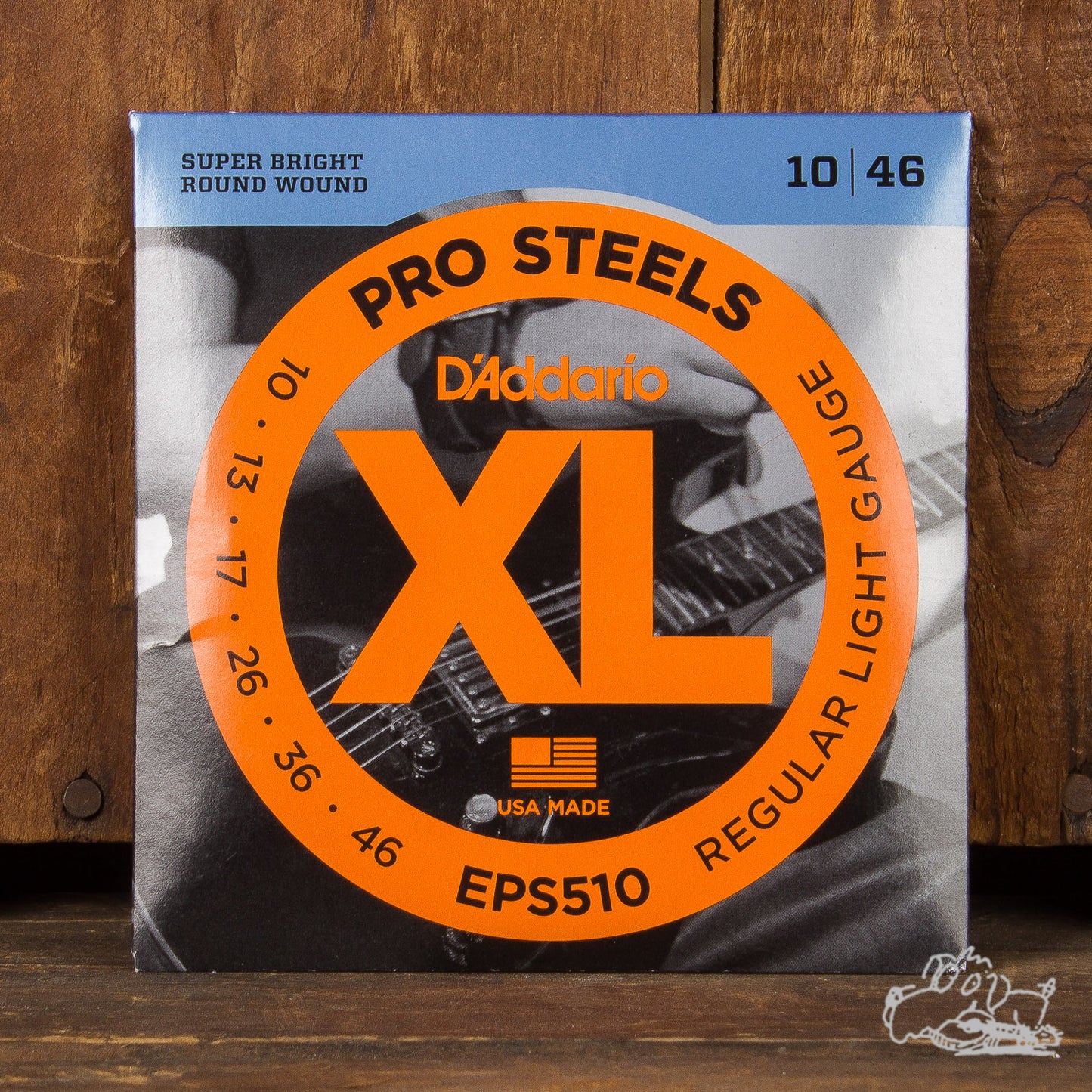 D'Addario Pro Steels Nickel Wound Six String Set 10-46 (EPS510)