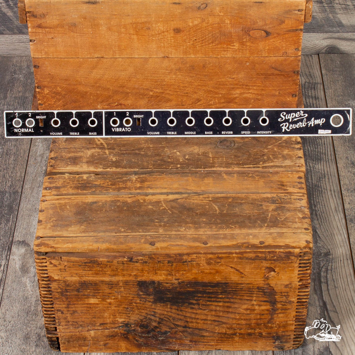 Fender Super Reverb Amp Faceplate Garrett Park Guitars