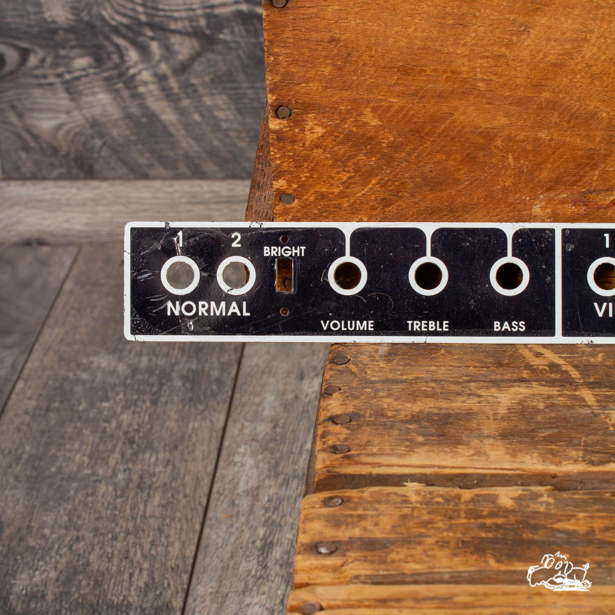 Fender Super Reverb Amp Faceplate Garrett Park Guitars