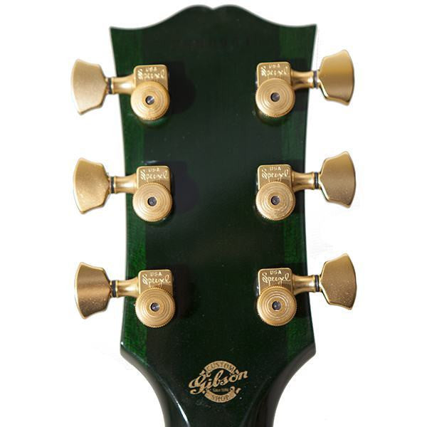 2003 Gibson Les Paul Custom Shop SG Lefty, Emerald Green - Garrett Park Guitars
 - 7