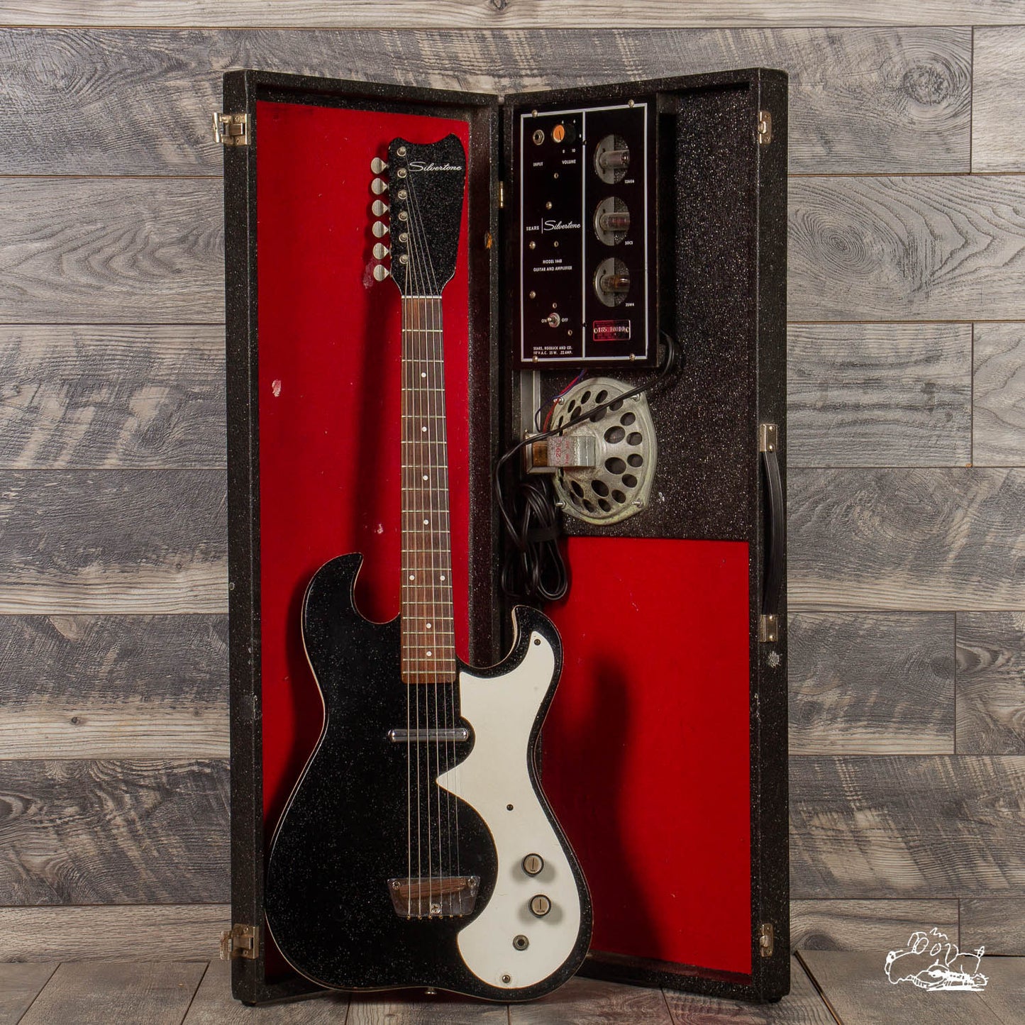 1960s Silvertone 1448 - Guitar & Amplifier Case